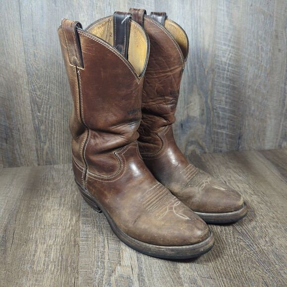Chippewa Arroyos Brown Cowboy Boots Western Style 29300 Men's Size 9D - Picture 1 of 14
